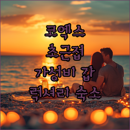 강남 COEX 코앞! 가성비 갑 럭셔