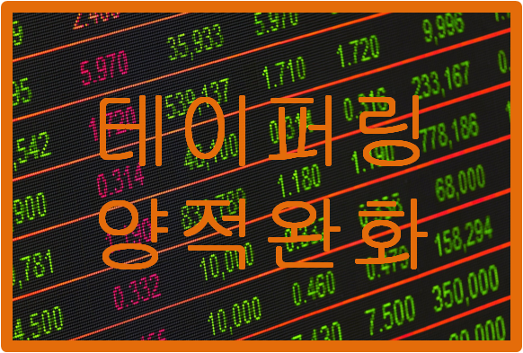  연준 테이퍼링 발표에 따른 주식 시장