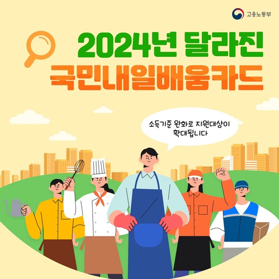  2024년 국민내일배움카드 제도 변화와 활용 방법!