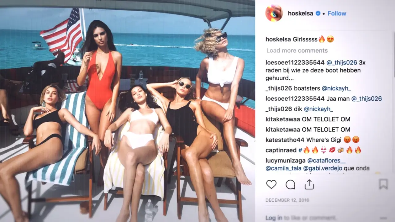 인플루언서들이 동원된 Fyre Festival(파이어 페스티벌) 홍보 SNS
