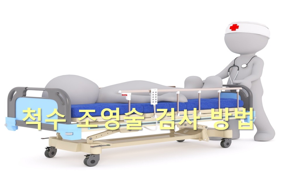  척추 종양, 추간판 탈출, 낭종 등을 진단하는 척수 조영술 검사 방법
