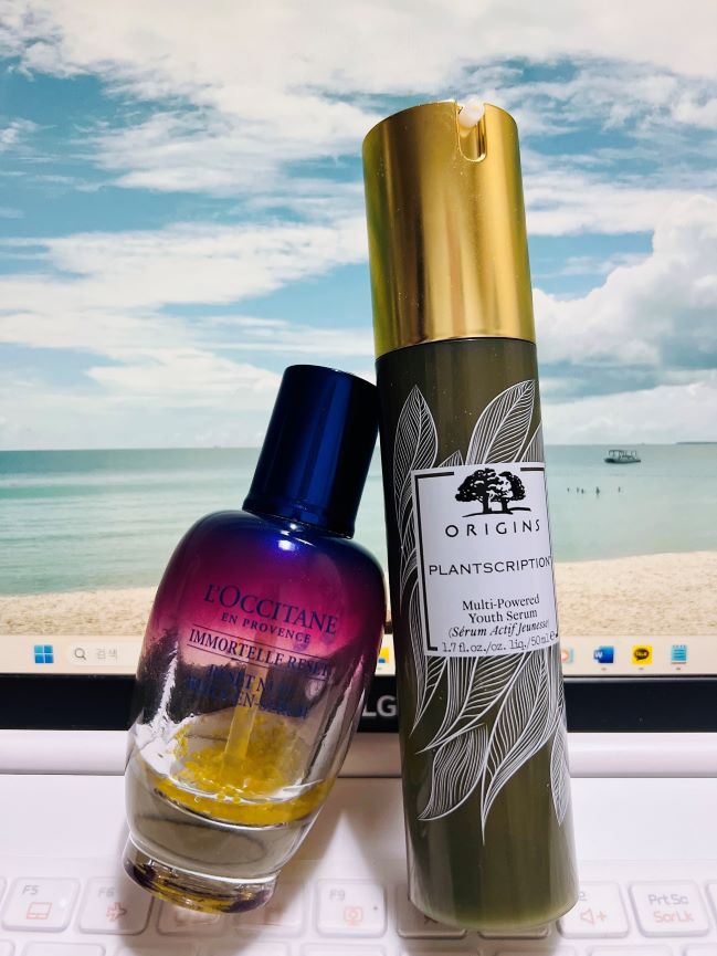 오리진스/플랜트스크립션/유스세럼/50ml/록시땅/리셋세럼/50ml
