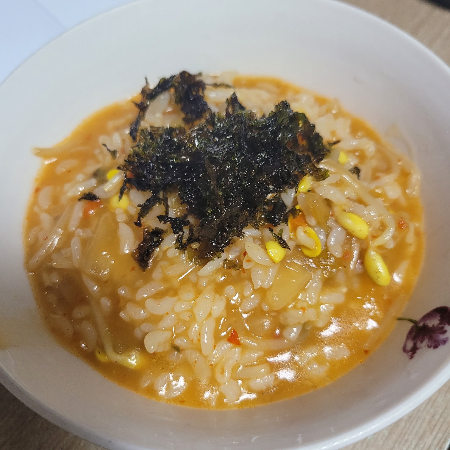  김치콩나물죽 만들기 / 치아교정 초기 음식