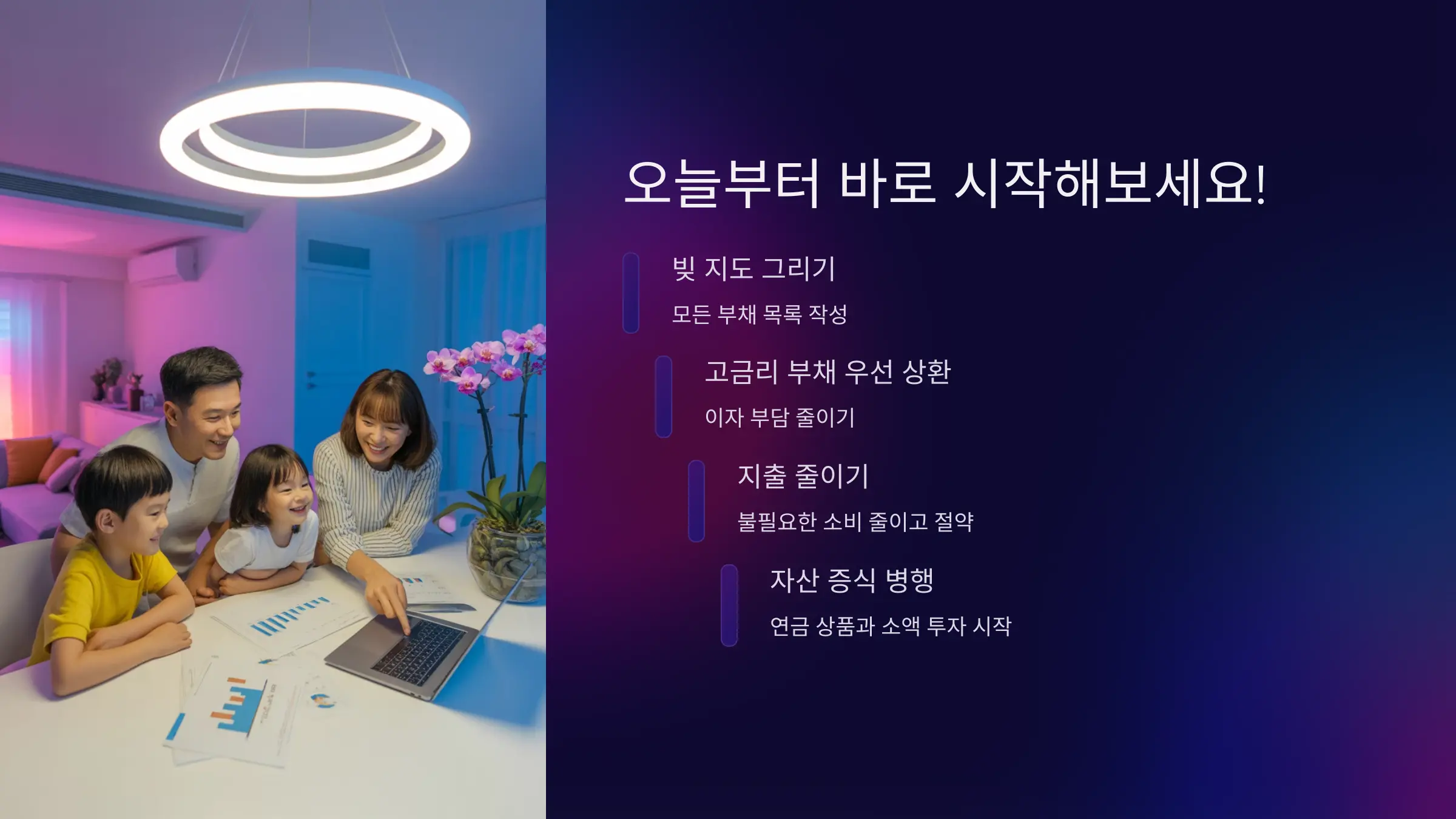 40대 부채관리, 더 나은 미래를 위한 투자