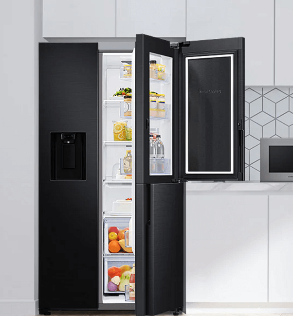 삼성 양문형 정수기 냉장고 푸드케이스 사진