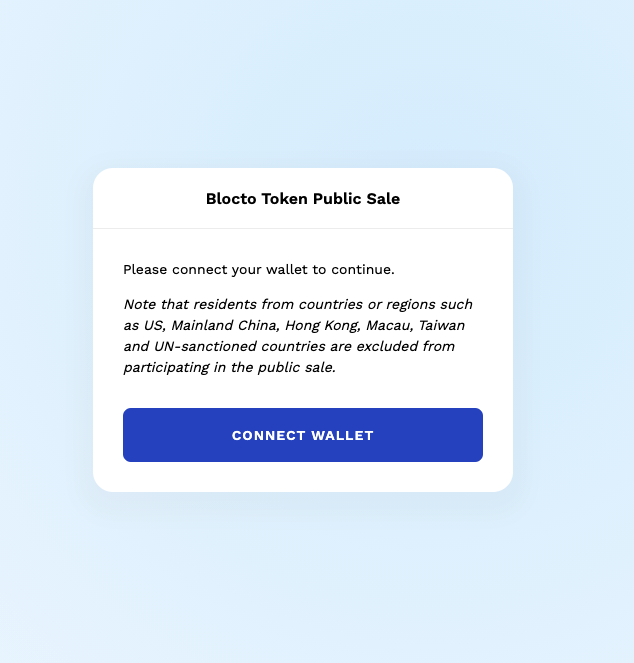  [Blocto] Blocto 토큰 $BLT 퍼블릭 세일에 대한 단계별 가이드