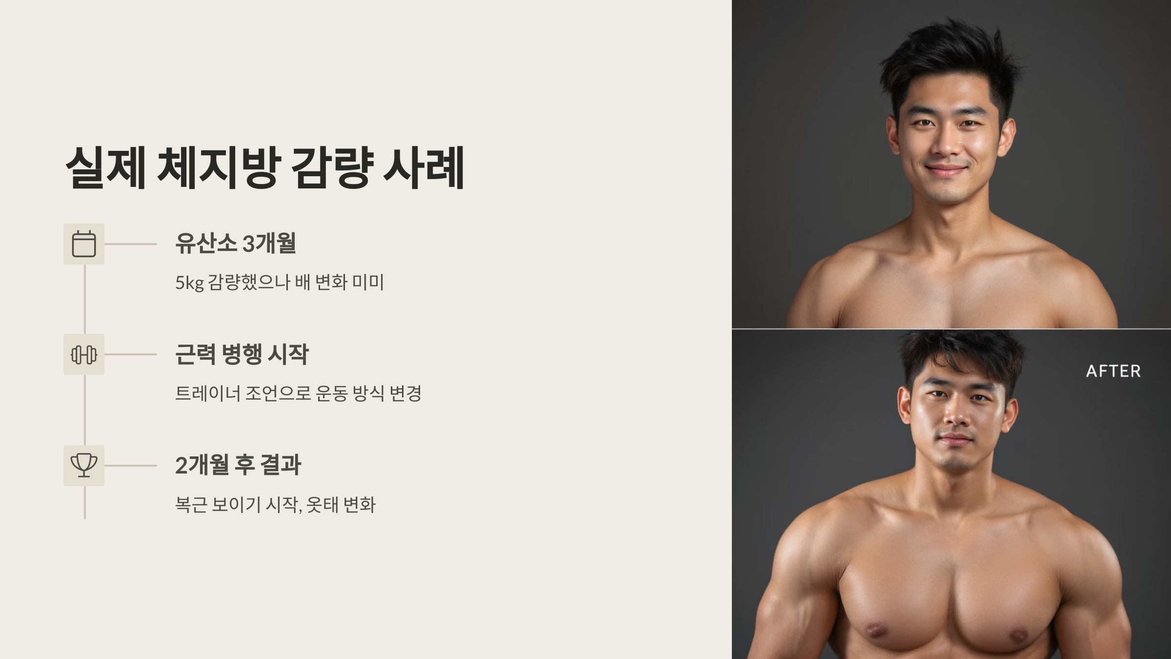 실제 체지방 감량 사례 분석