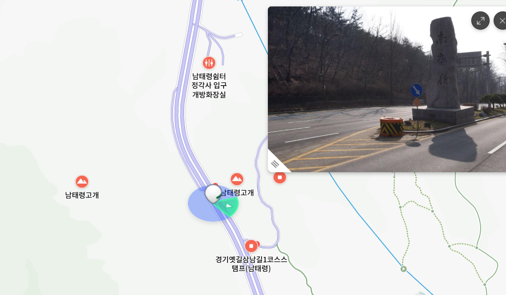남태령 지도