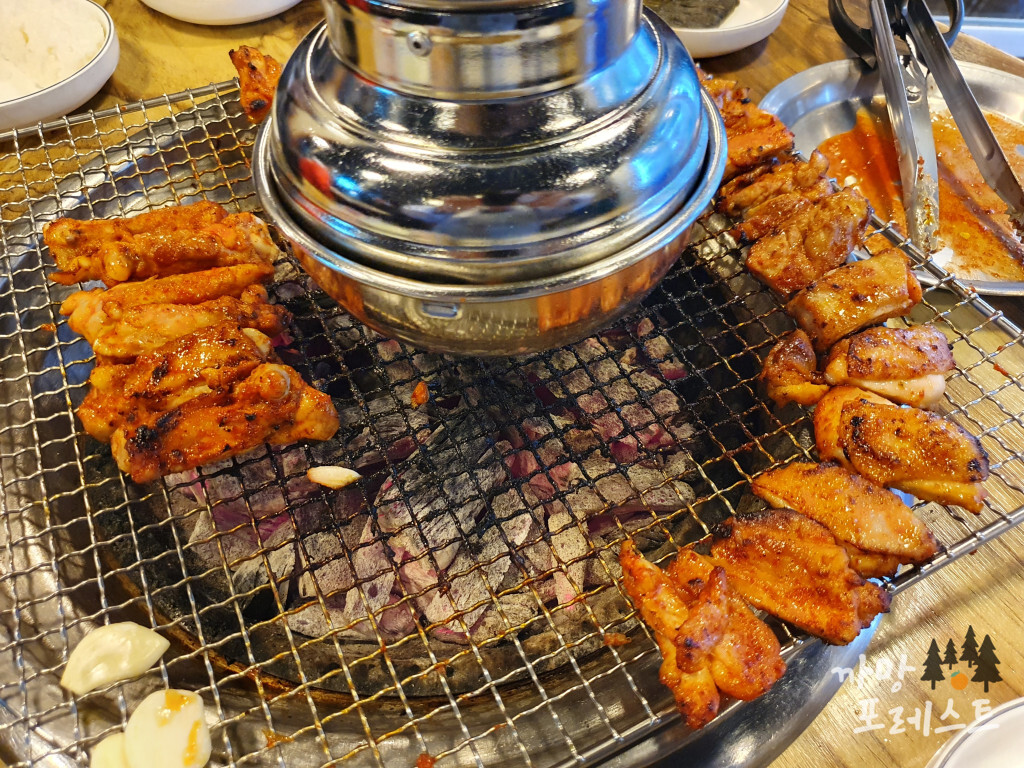 강촌 숯불 닭갈비