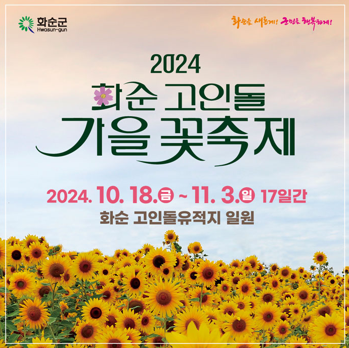 2024 화순 고인돌 가을꽃 축제_1