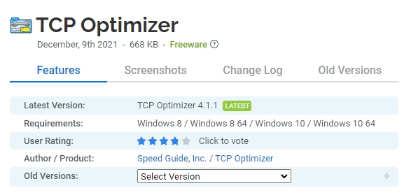 TCP-Optimizer