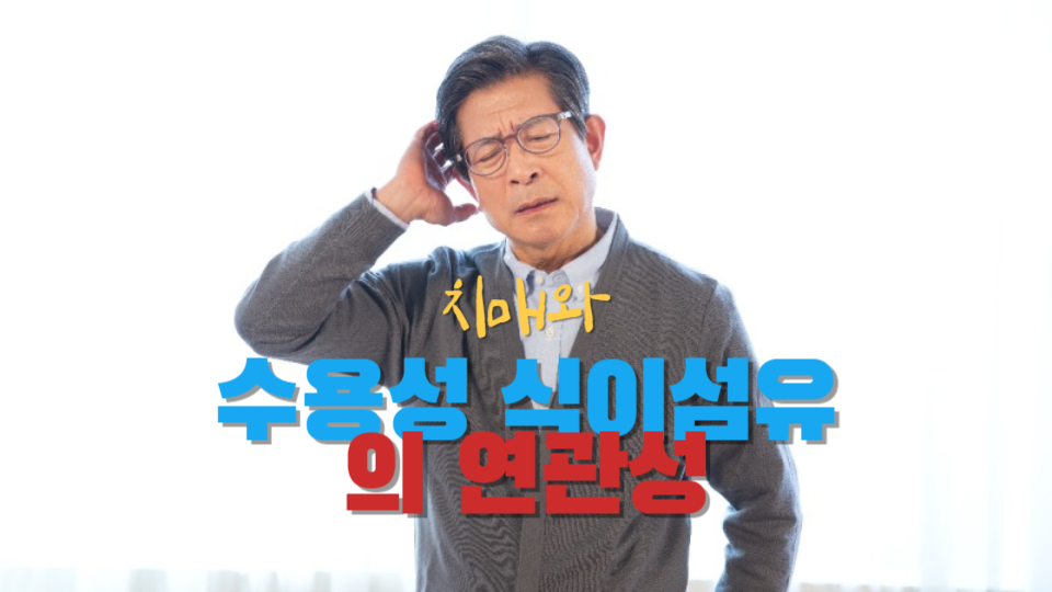  수용성 식이섬유와 치매 연관성 - 두뇌 건강을 위한 선택