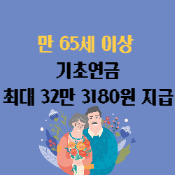 만 65세 이상 기초연금