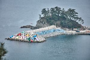 항도몽돌해변