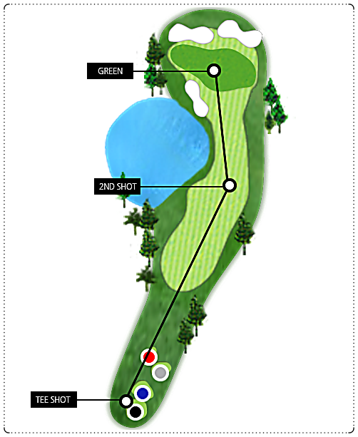 천룡CC 황룡 코스 5번 홀