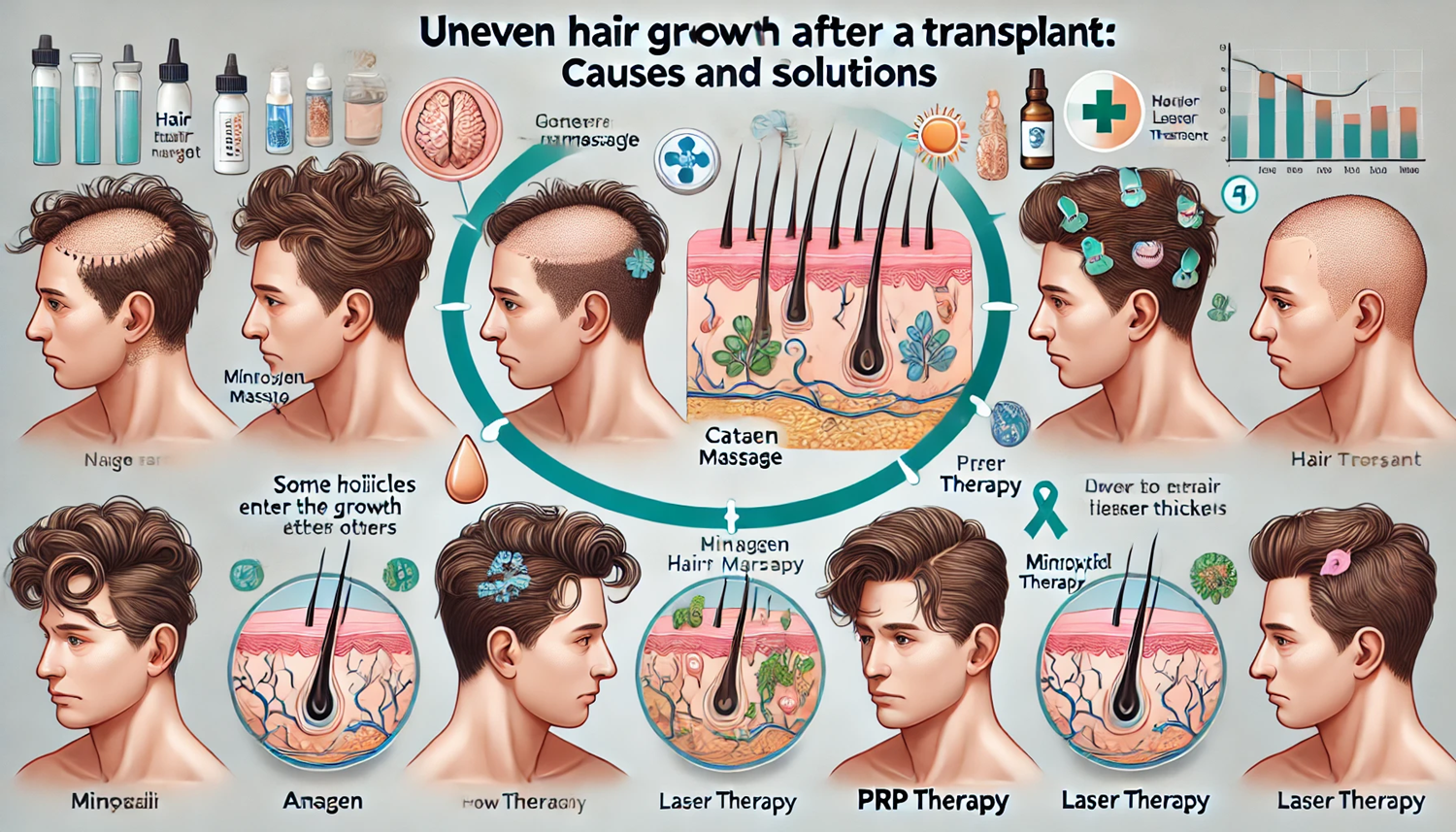 이 고르게 자라지 않는 경우, 어떻게 해야 할까?