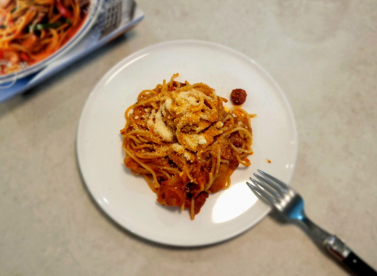  파리바게트 간편식 나폴리탄 토마토 파스타 리뷰