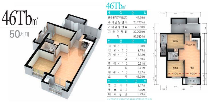 부산감전 41Tb 평면도