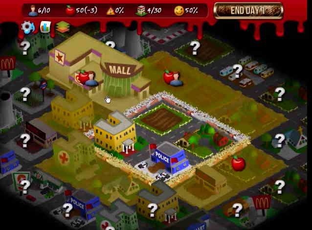 리빌드 게임 플레이 화면 