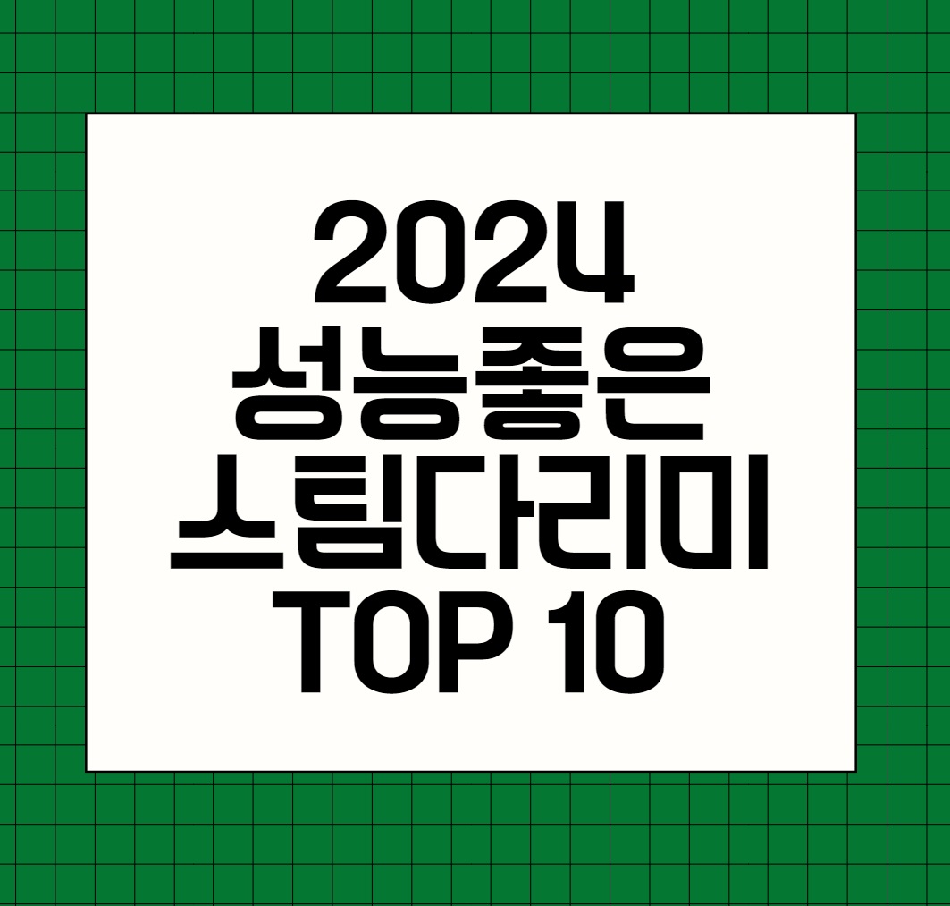 2024 성능좋은 스팀다리미 추천