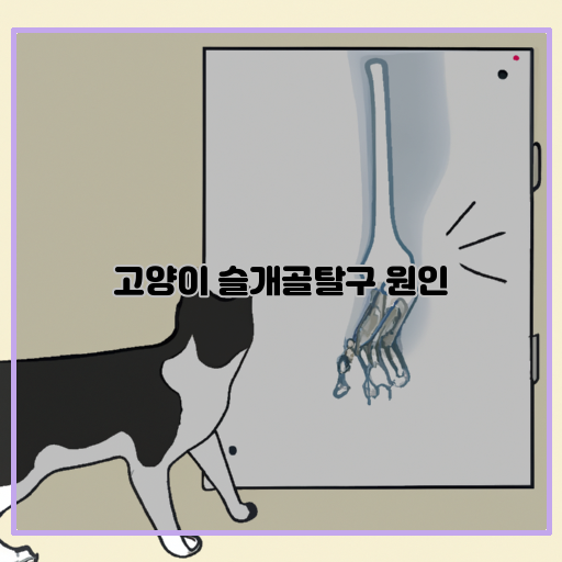 고양이&#44; 슬개골탈구&#44; 원인