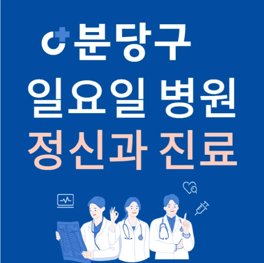 성남시-분당구-일요일-정신건강의학과-진료하는곳-주말에-문여는-분당구-24시간-정신과-병원-찾기