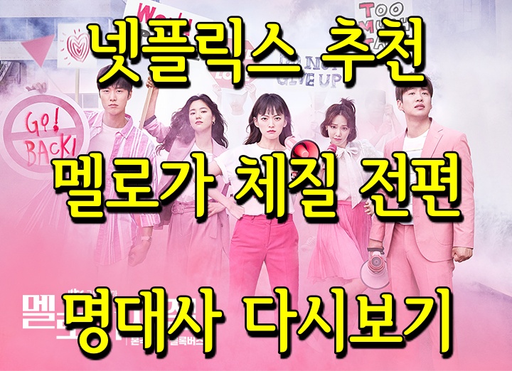  넷플릭스 한국드라마 추천 – 멜로가 체질 명대사