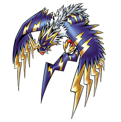  [디지몬도감] 썬더버몬 サンダーバーモン THUNDERBIRMON THUNDERBIRMON