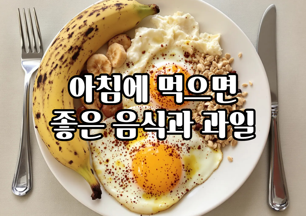 아침에 먹으면 좋은 음식 10가지 빈속에 먹으면 좋은 과일은