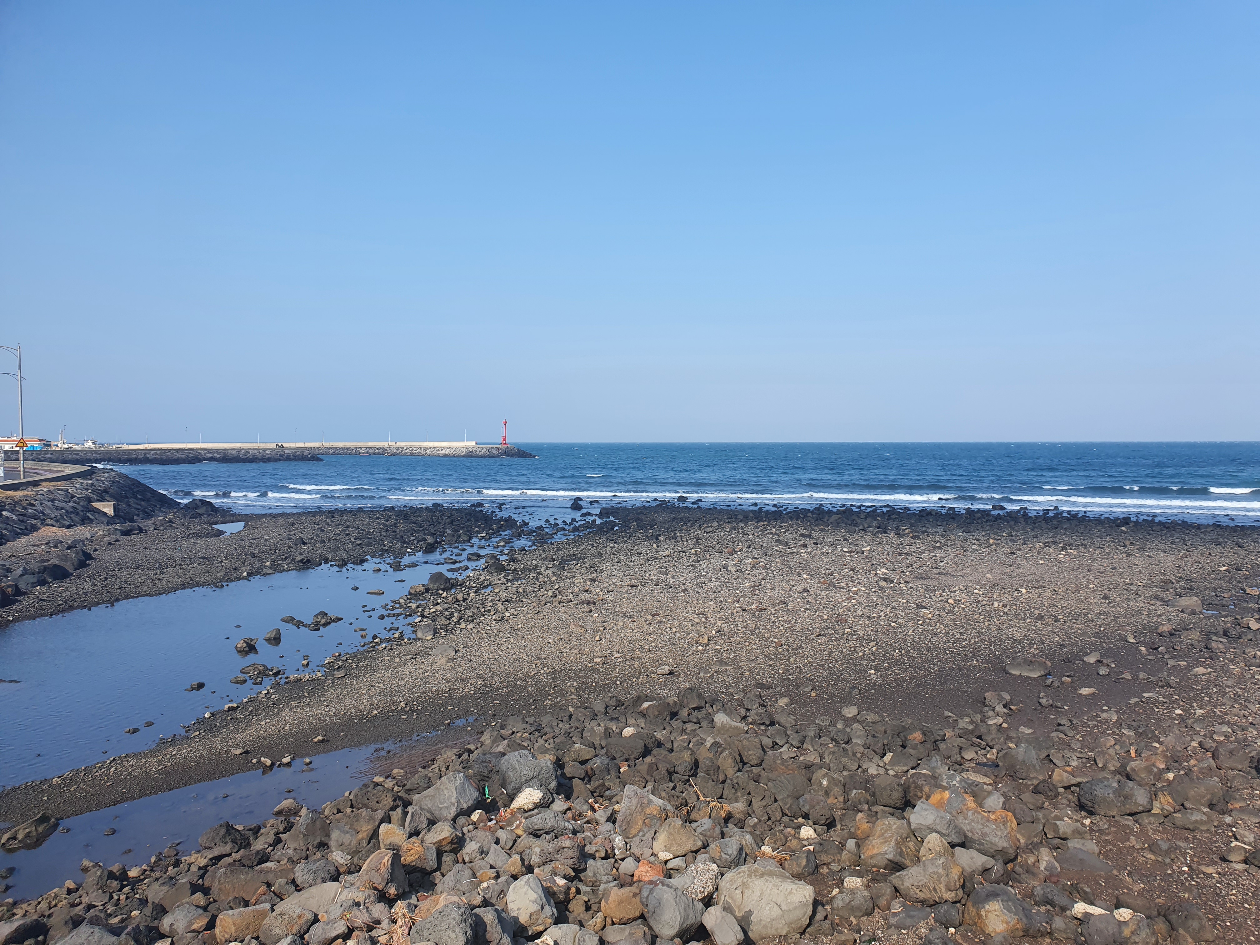  제주도 제주 제주시 삼양동 검은모래해변 2020