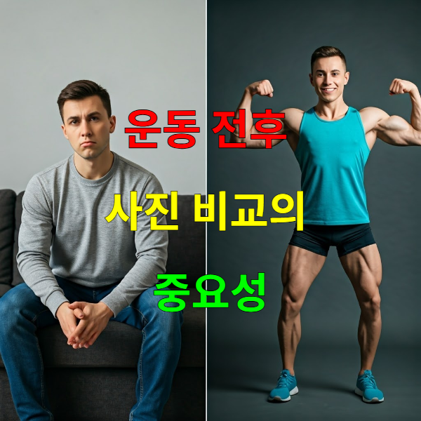 운동 전후 사진 비교의 중요성