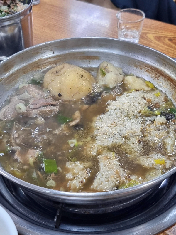 문래동 능이버섯백숙