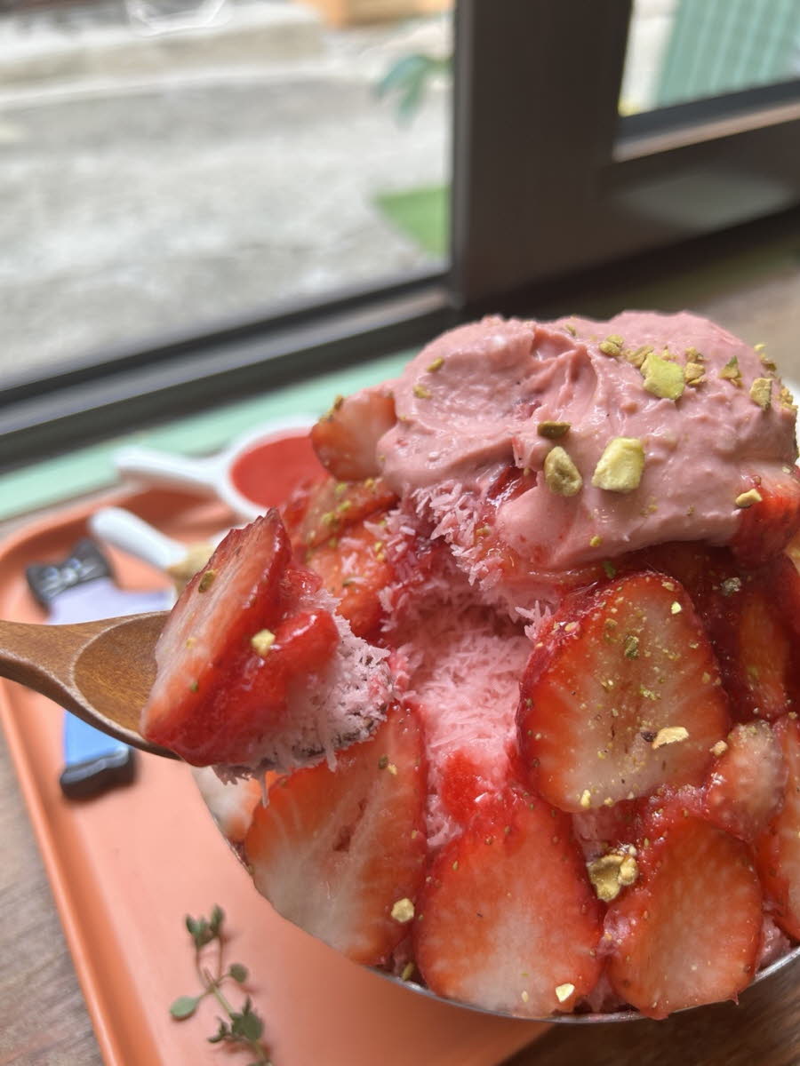 딸기빙수