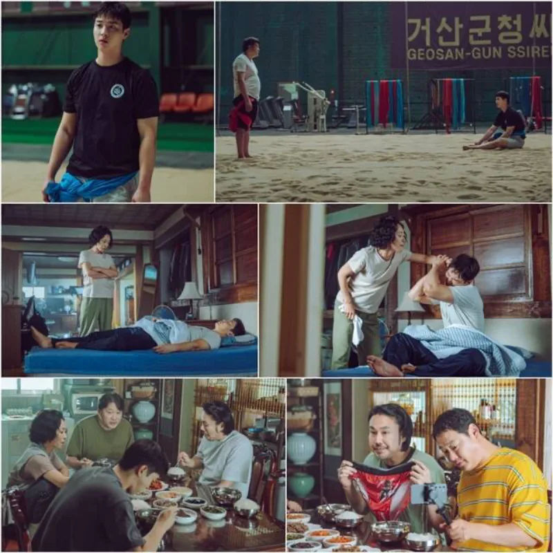출연 배우들이 열연하는 드라마 &#39;모래에도 꽃이 핀다&#39; 주요 장면