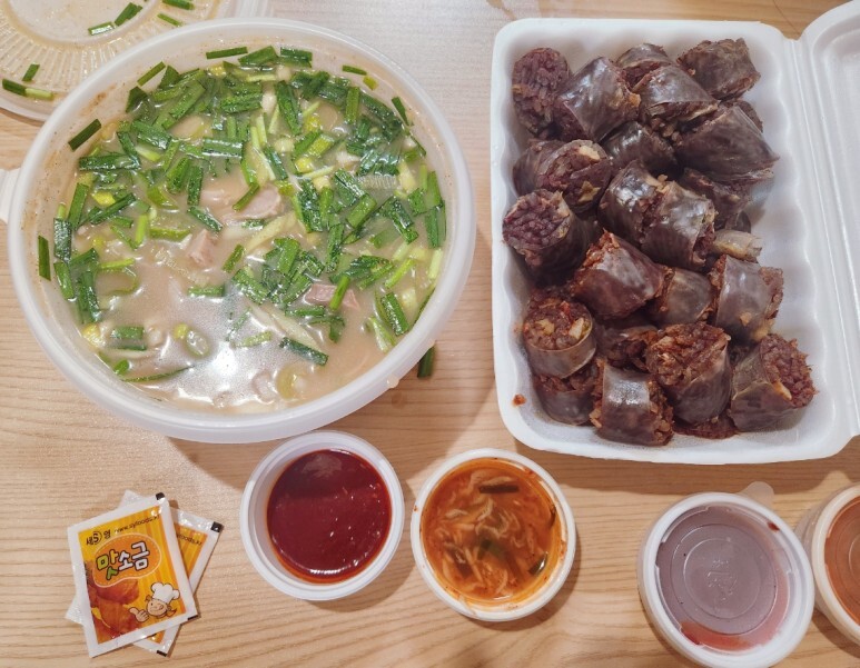 장터마늘순대 이미지