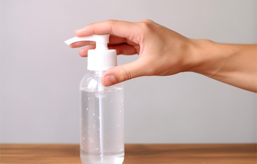  손 소독제 올바르게 사용해보자!