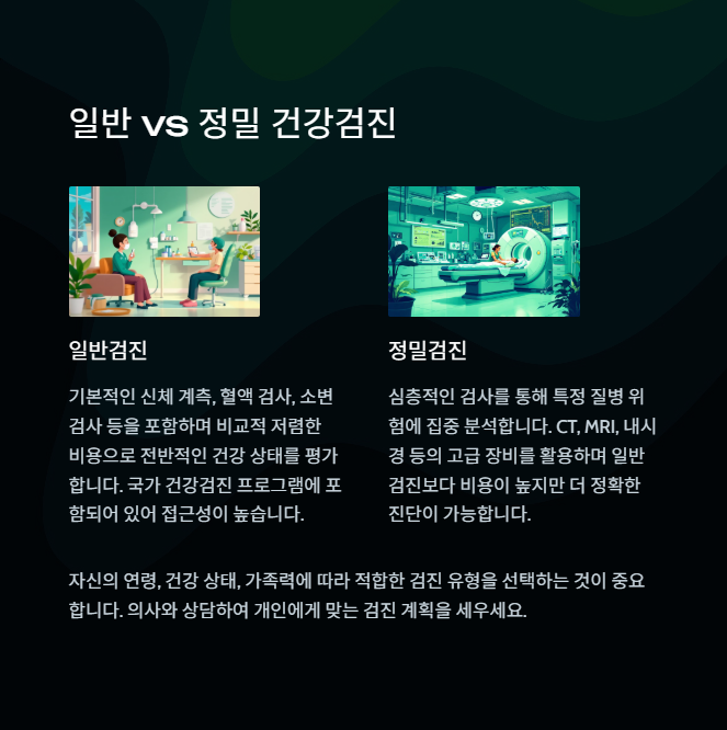 이것만 체크했더니 큰병 피했다: 건강검진에서 절대 놓치면 안 되는 항목 - 의사도 주의하는 숨겨진 증상들 이것만 체크했더니 큰병 피했다: 건강검진에서 절대 놓치면 안 되는 항목 - 의사도 주의하는 숨겨진 증상들