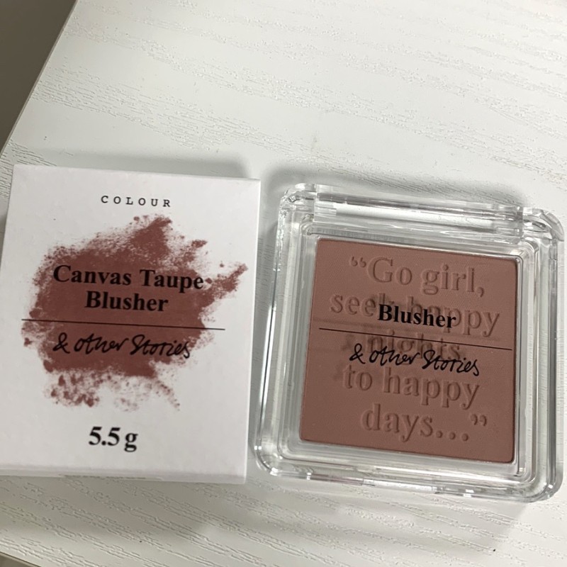  앤아더스토리즈 캔버스토프 (canvas taupe) 발색 / 차분한 말린장미 블러셔 추천