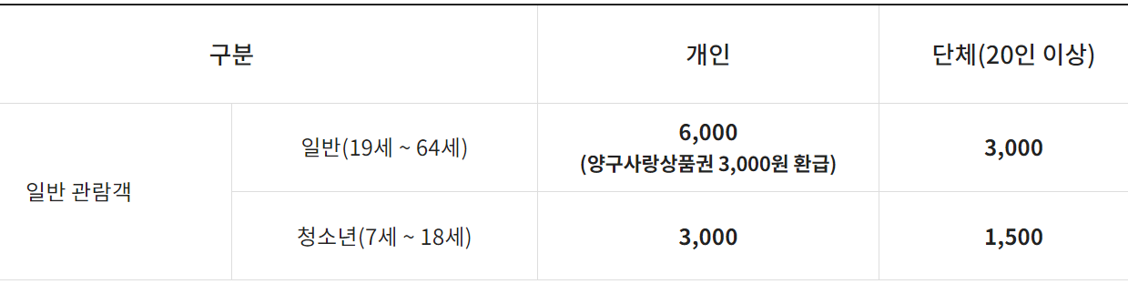 양구 수목원