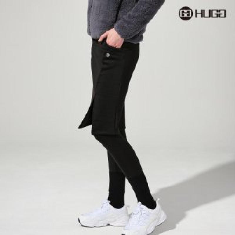 허그 겨울레깅스 허쉬 기모 롱 치마레깅스