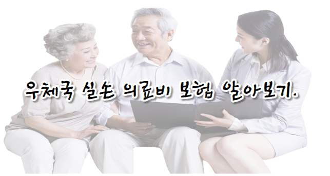 우체국 실손 의료비 보험 알아보기.