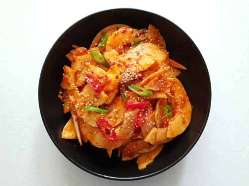  참외로 밑반찬 만들기 '참외무침'