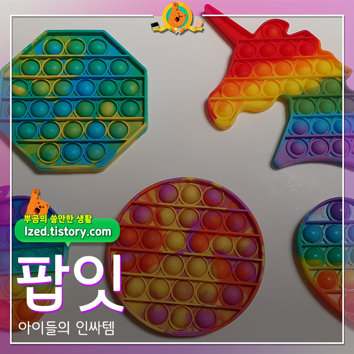  아이들의 인싸템..팝잇(푸시팝,뽁뽁이) 후기 <내돈내산 리뷰>
