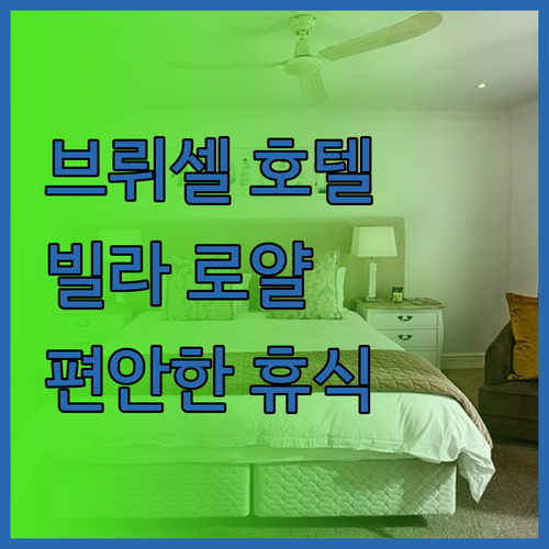 브뤼셀 중심가 호텔, 호텔 빌라 로얄