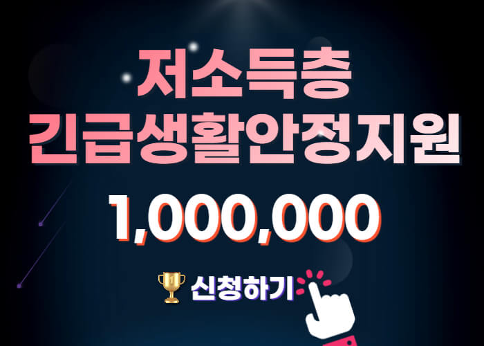 저소득층 한시 긴급 생활지원금 신청 방법 (100만원) :: 금융 복지 다모아 저소득층 한시 긴급 생활지원금 신청 방법 (100만원) :: 금융 복지 다모아