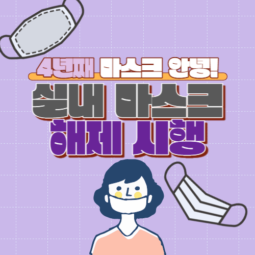 실내마스크해제