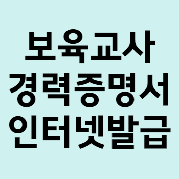 인터넷 교육자 자격증 발급 1