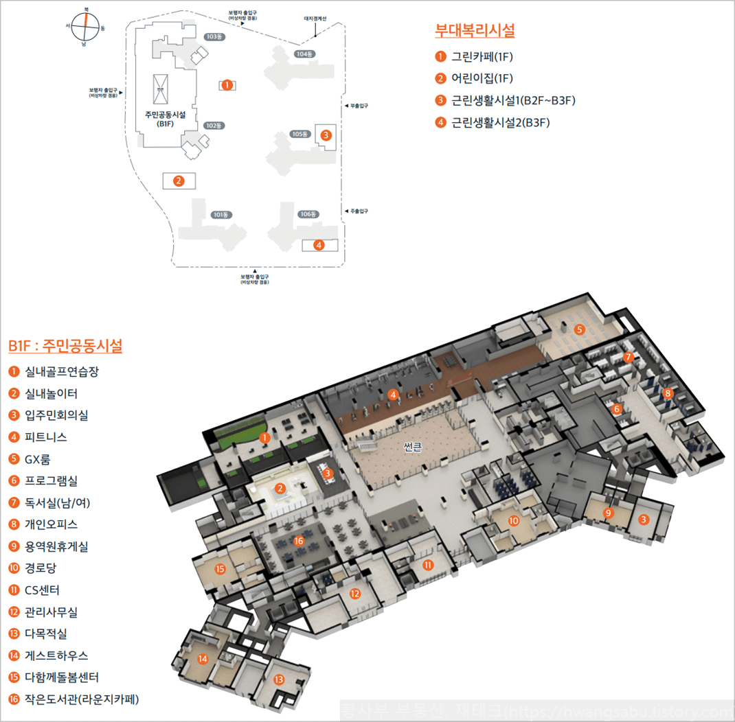 구미 상모 이편한세상 트리베뉴 커뮤니티 시설