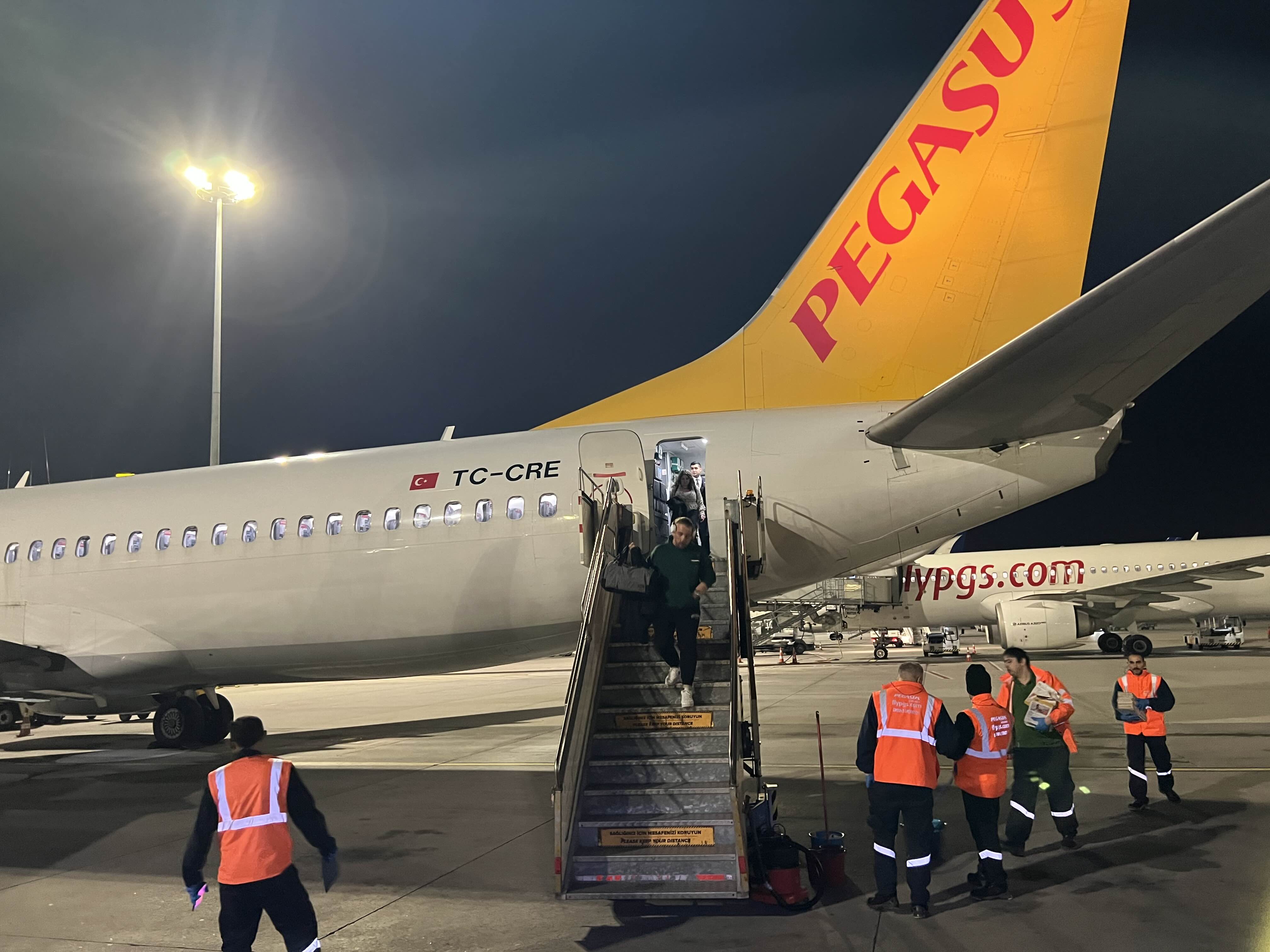  [아테네국제공항에서 사비하괵첸공항] 페가수스비행기로 그리스에서 튀르키예로 이동합니다.