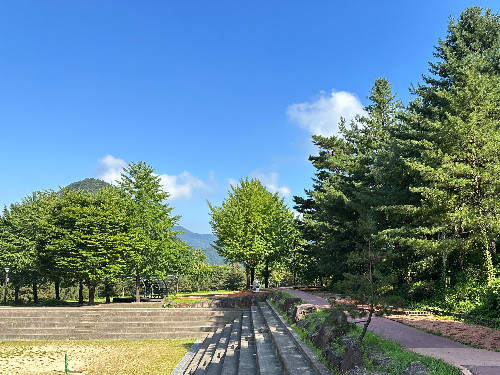 소백산 등산코스 다리안관광지 입구